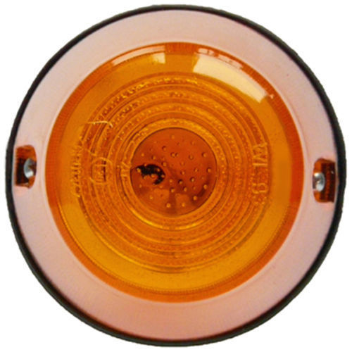 Blinker Blinkleuchte Blinklicht Oldtimer rund 90mm gelb Anhänger 12V 24V *NEU*