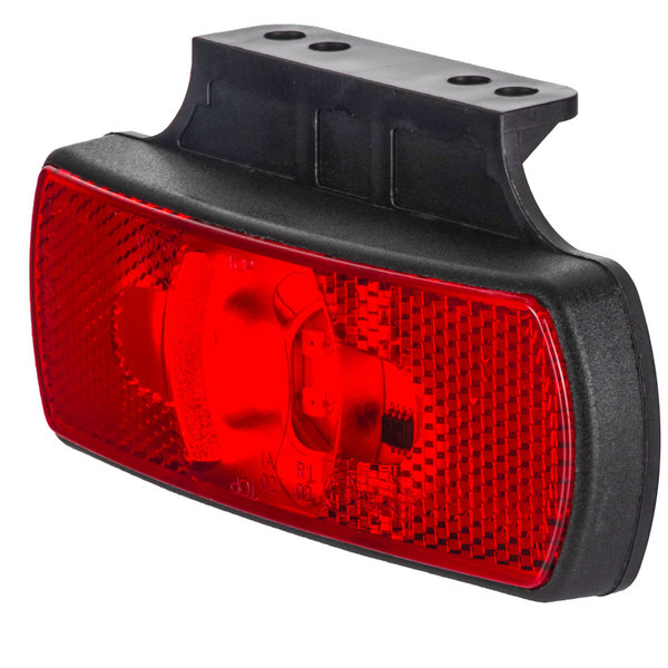 LED Begrenzungsleuchte 12V 24V rot mit Winkelhalter Heckleuchte LKW Anhänger
